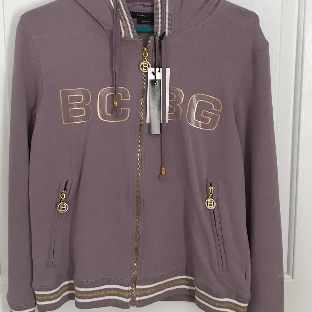 BCBG embellished Sweatshirt.
